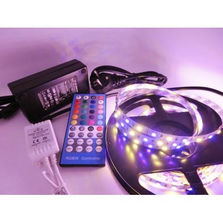 KIT RUBAN LED 5 MÈTRES - 60LED/M - 5050 RGBWW - IP65