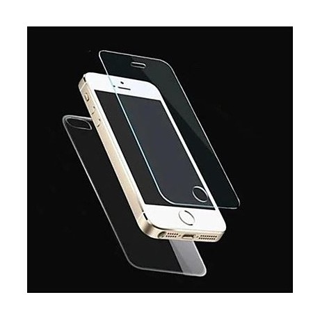 VERRES DE PROTECTIONS IPHONE 5 AVANT ET ARRIERE